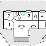 度假居 Four-bedroom In Rudkobing